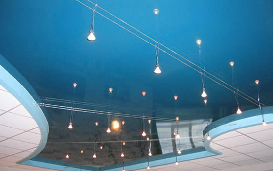 рассчитать натяжной потолок