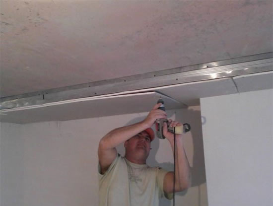 комбинированные натяжные потолки с гипсокартоном