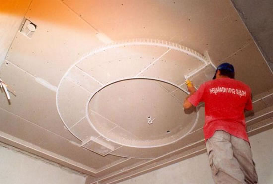 светильники потолочные в гипсокартон