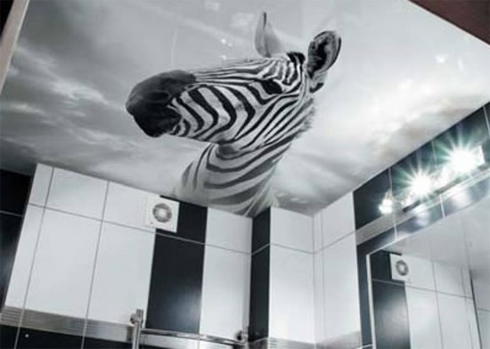 натяжные потолки фотопечать небо