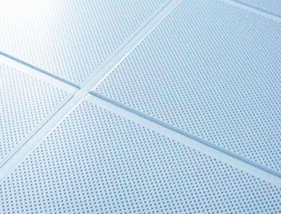 перфорированный металлический потолок