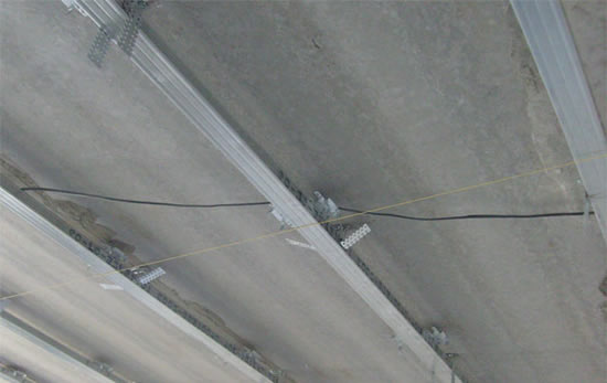 крепление гкл к потолку