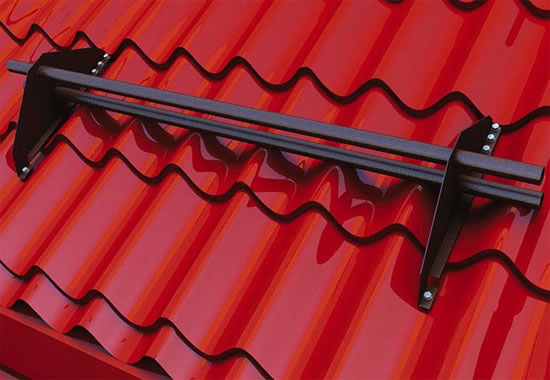 леерное ограждение кровли