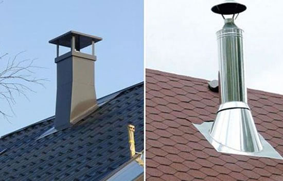 дымоход из стальной трубы