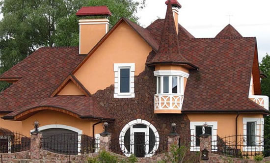 как сделать расчет площади крыши