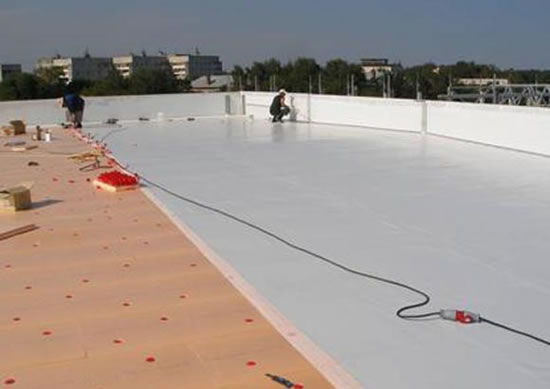 теплоизоляция плоской крыши