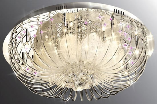 потолочные люстры с пультом недорого