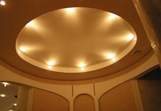 как продумать проект потолка из гипсокартона