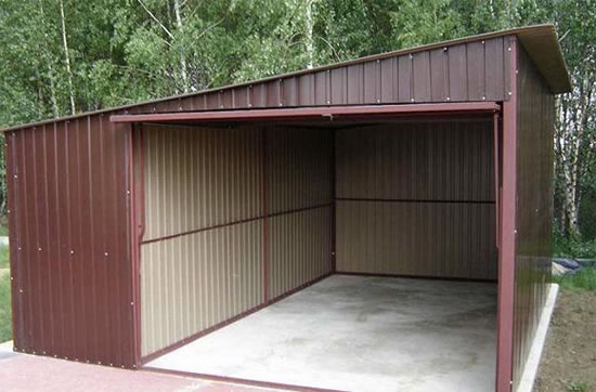 перекрытие крыши гаража