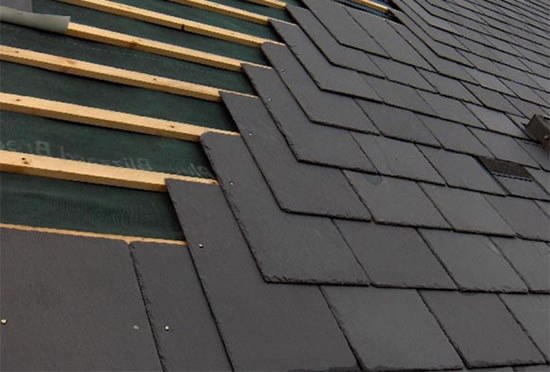 монтаж шифера