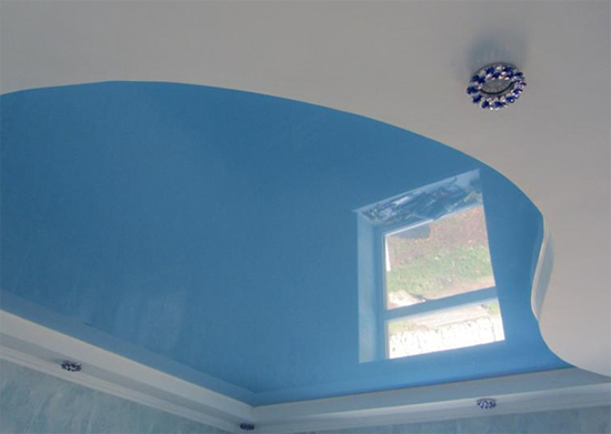 гипсокартонный короб под натяжной потолок