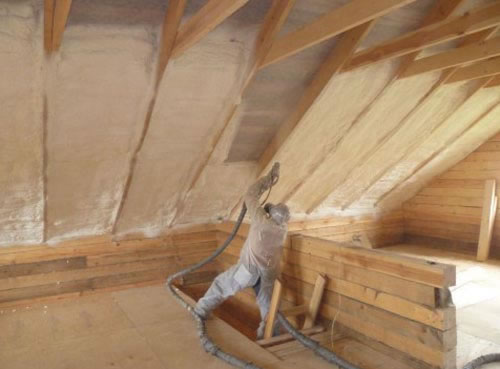 как утеплить фронтон мансарды