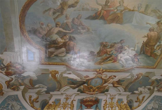 роспись потолка