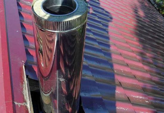 чем обмотать трубу дымохода