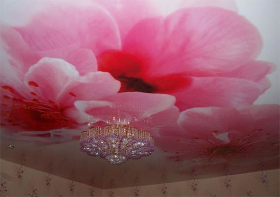 лучшие тканевые натяжные потолки