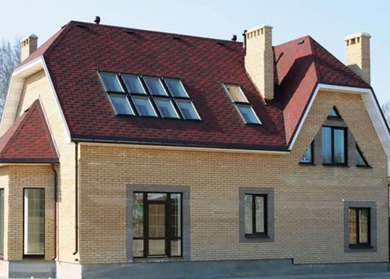 виды двускатных крыш