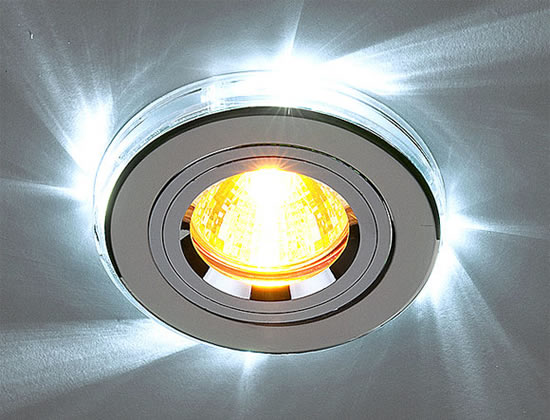 светильники встраиваемые в потолок преимущества