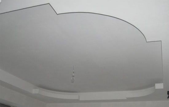 потолки из гипсокартоного листа на кухня