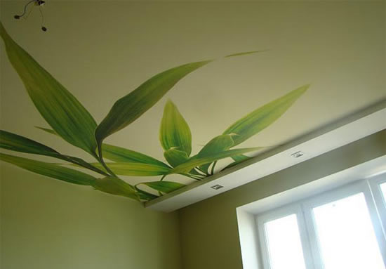 тканевые натяжные потолки 