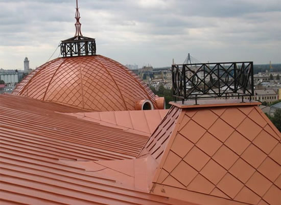 красивая крыша дома