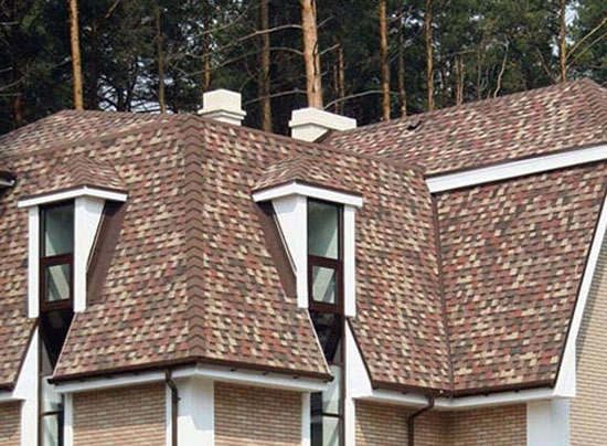 кровля из битумной черепицы