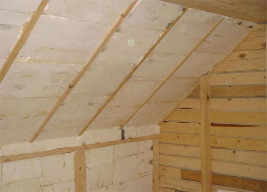 как утеплить мансарду пенопластом