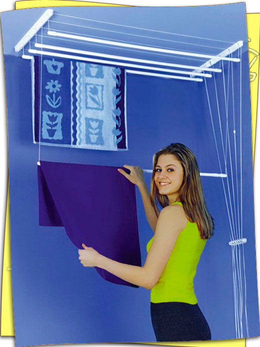 сушилка для белья потолочная устройство