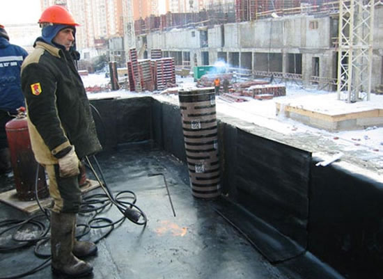 кровля мембранного типа