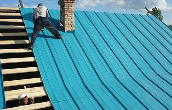 крепление к профнастилу v образное