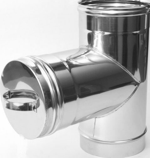 металлическая труба для дымохода