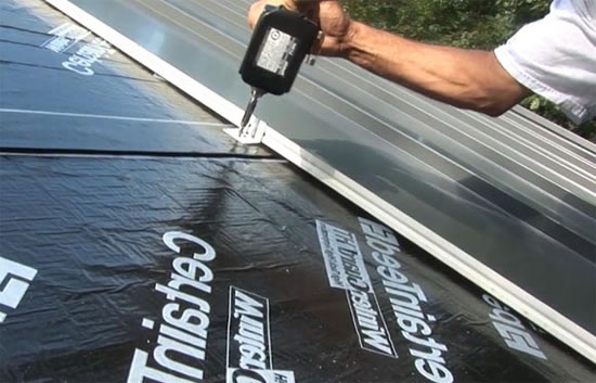 монтаж профнастила инструкция