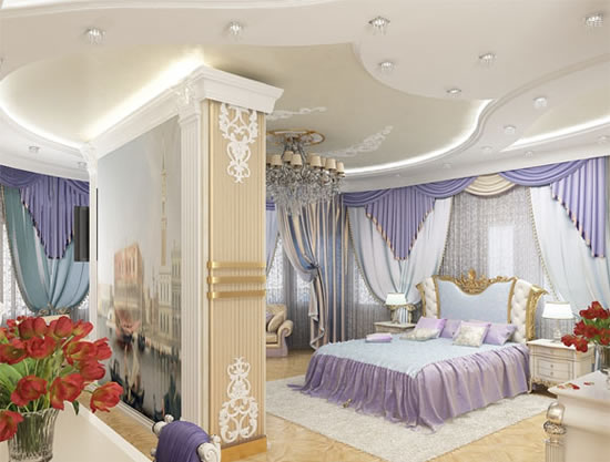 декоративное покрытие потолка