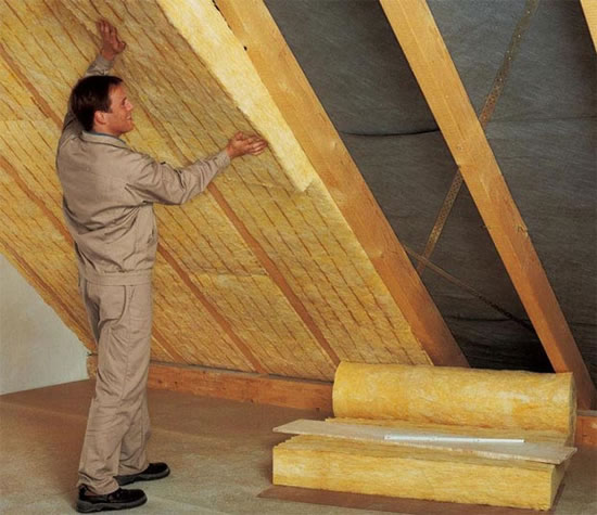 как утеплить кровлю изнутри