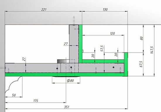 монтаж подсветки натяжного потолка