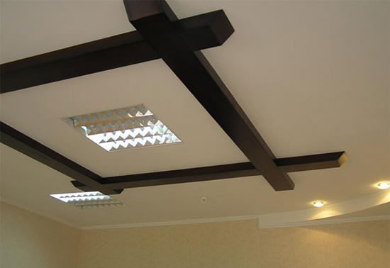 декорирование потолка своими руками