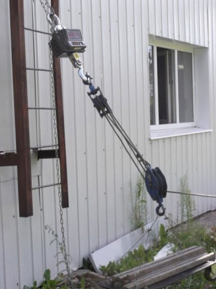 испытание ограждений кровли