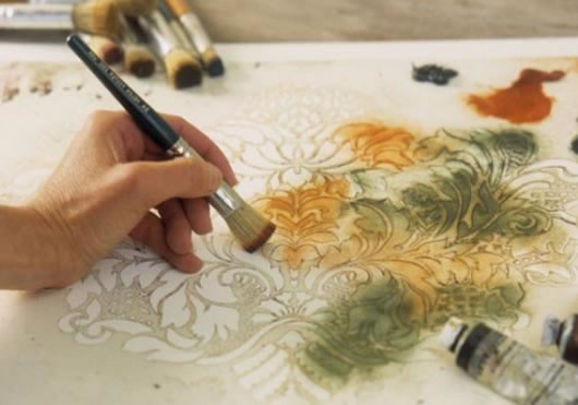 роспись потолка своими руками