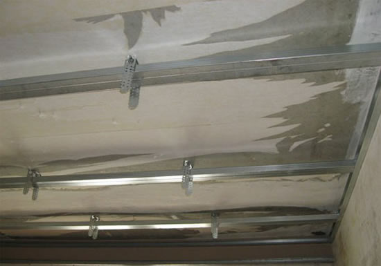 расчет гипсокартона на потолок