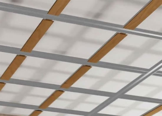 кессонный потолок из гипсокартона