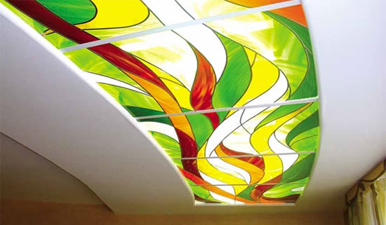 потолок из оргстекла