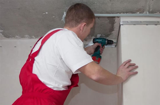 натяжные потолки технология установки