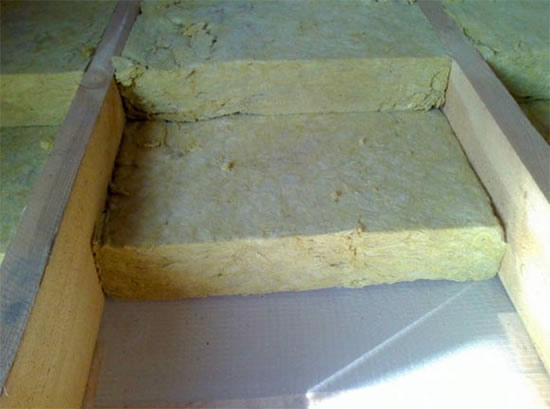 как сделать утепление потолка для бани