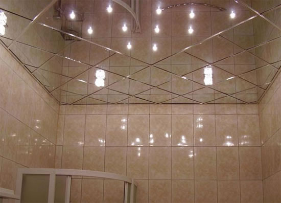 зеркальные панели для потолка цена