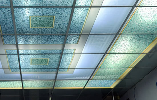 современные дизайнерские потолки