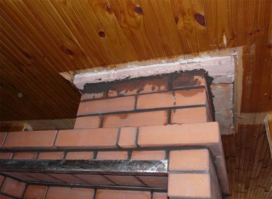 как сложить дымоход из кирпича