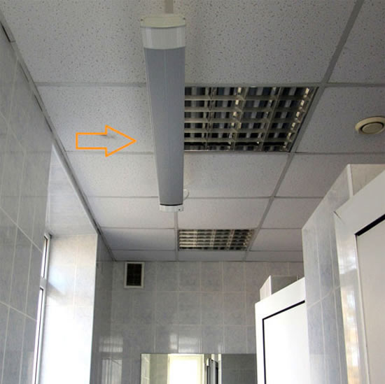 потолочный инфракрасный обогреватель для дачи