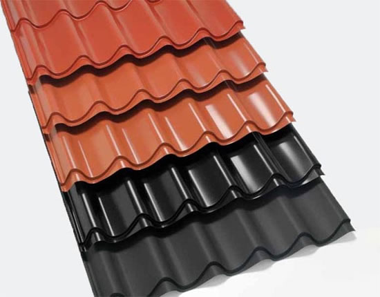 металлочерепица с напылением