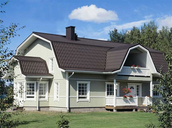 мансардная крыша расчет