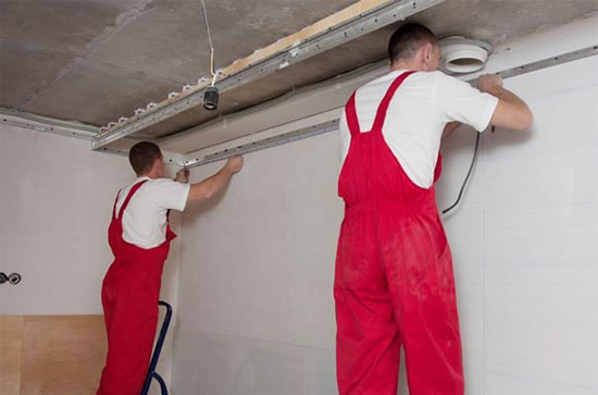 раскрой натяжных потолков