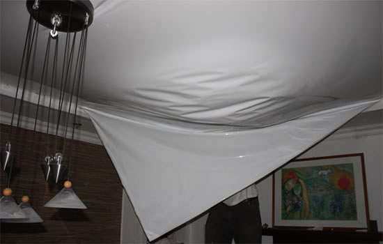 провис натяжной потолок советы